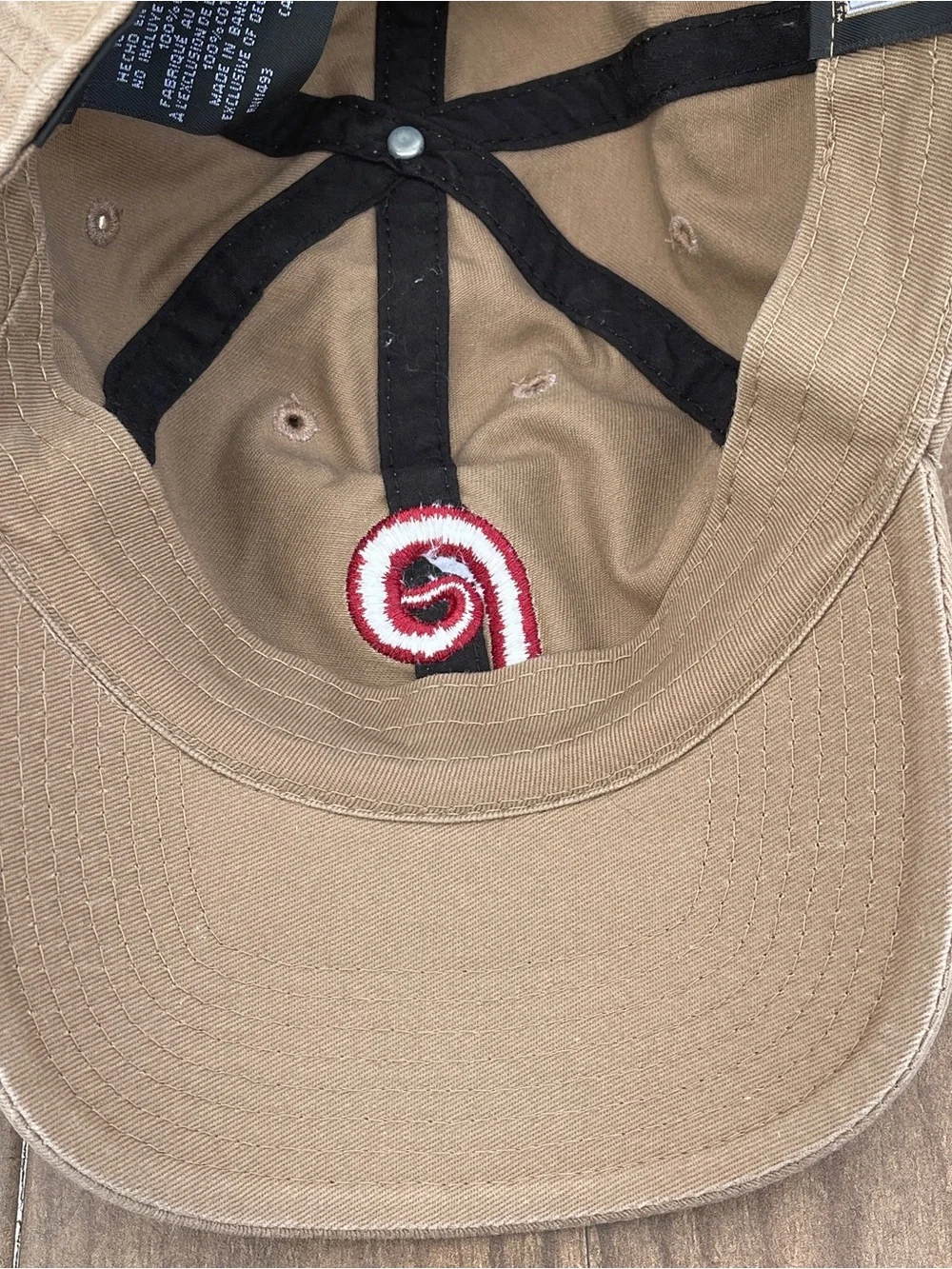 New Era MLB Phillies Cooperstown Collection Tan Baseball Cap